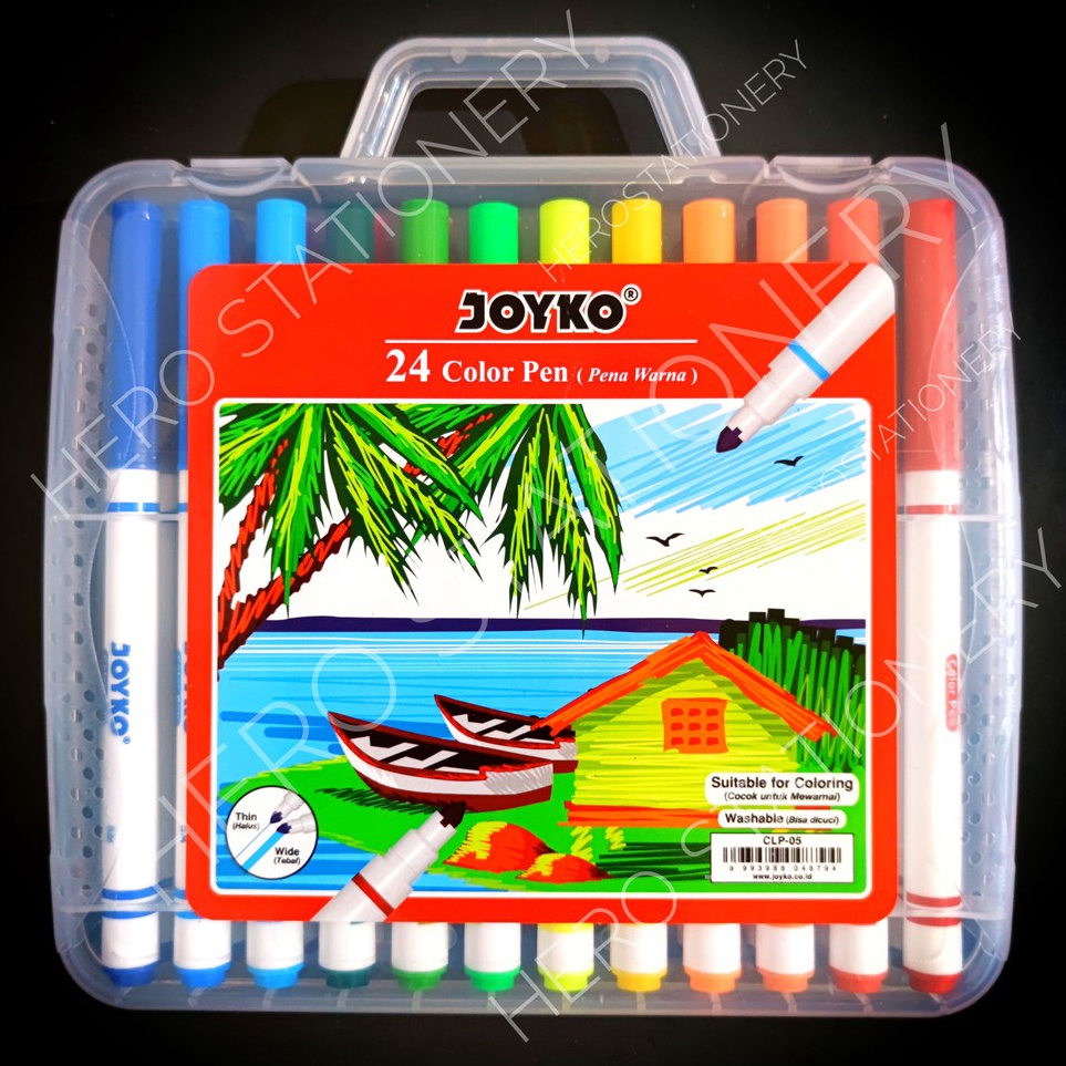 

Pena warna color pen joyko set 24 warna CLP5 ART G5E1