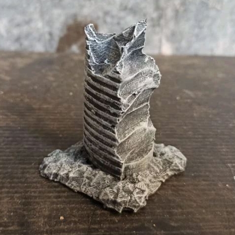 Diorama base gedung hancur Godzilla kingkong Ultramen  neca figma shf mezco gundam alien predator