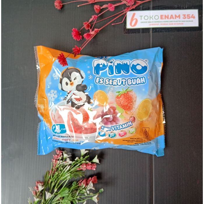 

Pino ice cup es serut buah rasa anggur stroberi jeruk isi 4 cup x 50 ml