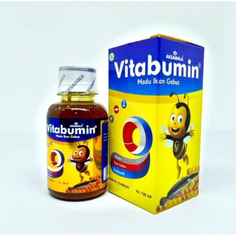 Vitabumin Madu Anak 60ml / Vitamin Penambah Nafsu Anak & Suplemen Bayi