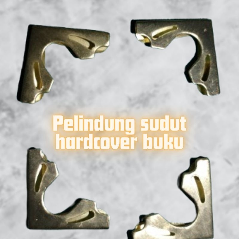 

Pelindung Sudut Hardcover | Siku Buku Hardcover (4 pcs)