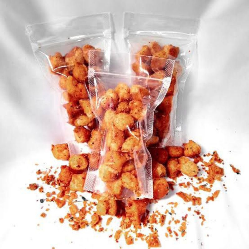 

Batagor Mini Kering Extra Pedas Daun Jeruk