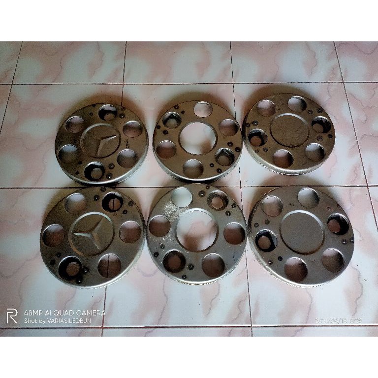 Wildop truk model donat atau ring 2 biji canter 6 hino 5 bahan plat dapat 2 pcs terlaris wheeldop or
