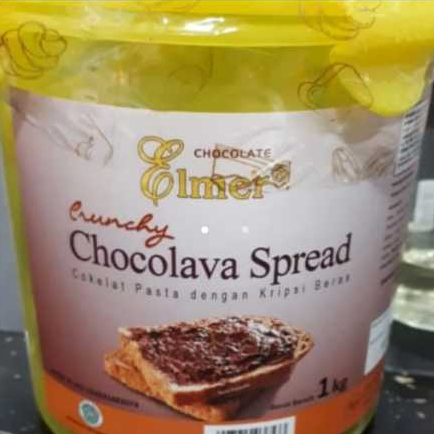 

elmer spread chocolava crunchy 1kg