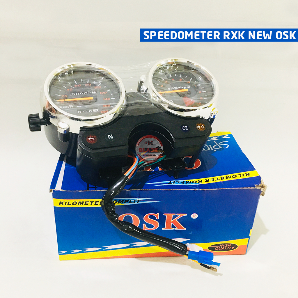 Speedometer RXK New / RXZ / RZR Speedo RX King Hitam Model Jarum OSK