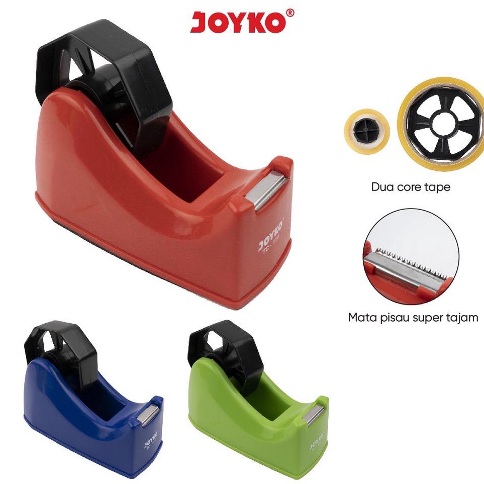 

Update Sekarang Tape Cutter Tape Dispenser Pemotong Pita Perekat Joyko TC114