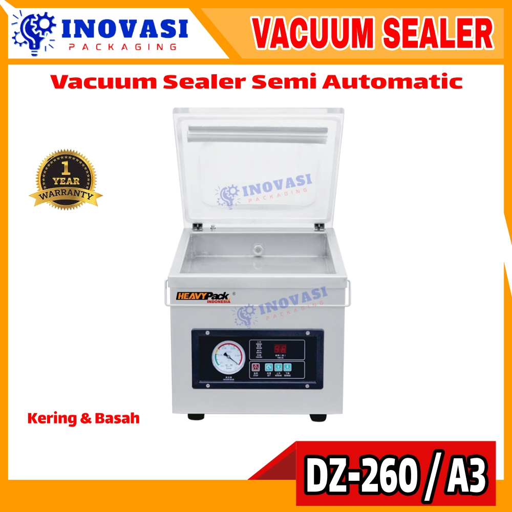 Mesin Vacuum Sealer Makanan Otomatis DZ-260/A3 HEAVYPACK