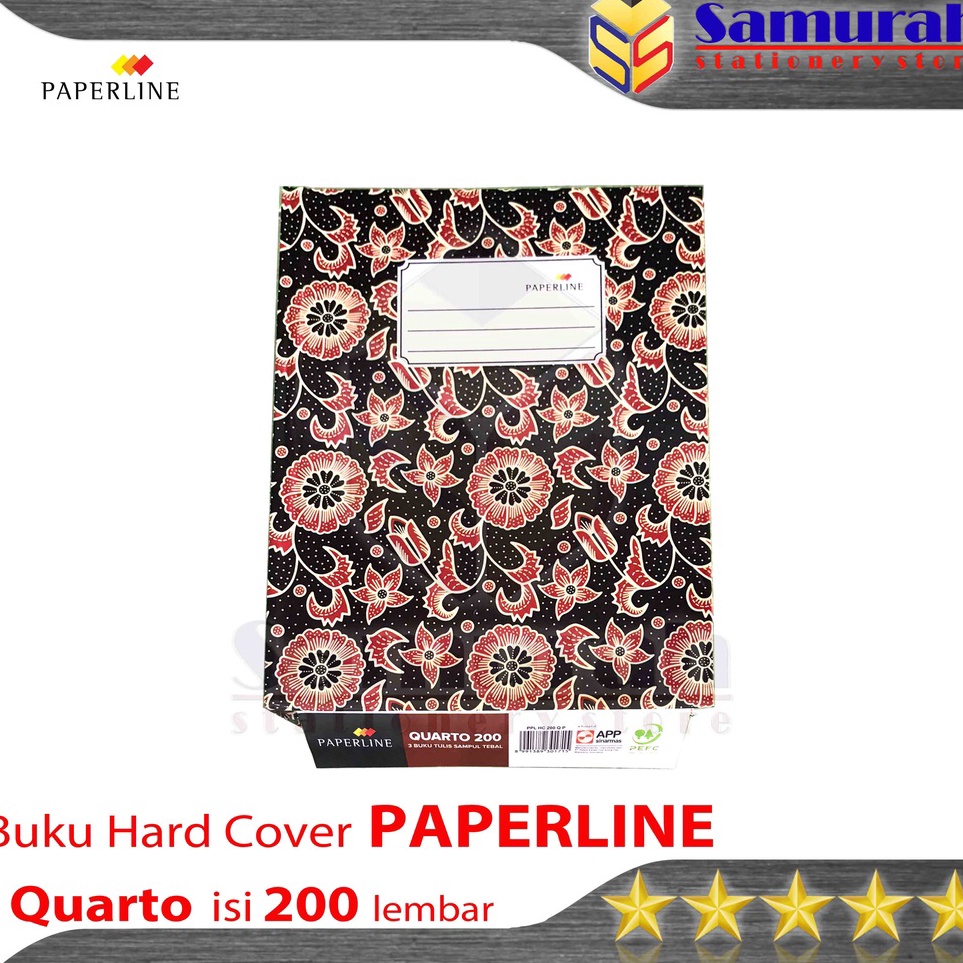 

Kejutan Populer Buku Hard Cover Paperline Quarto isi 2 lembar Buku Akutansi Laporan Kuarto Kwarto PPL 2 Lbr