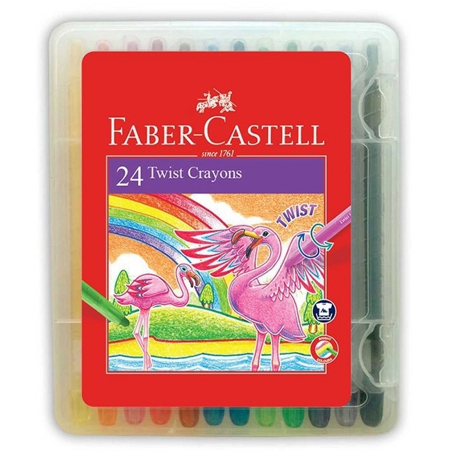 

Terbaik Twist Crayon 24 Warna Crayon Putar 24 Warna Faber Castell