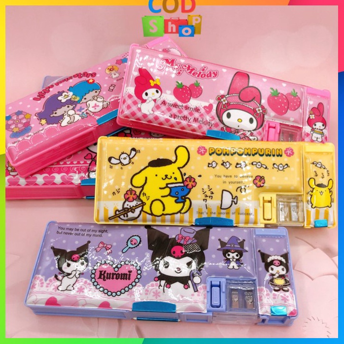 

Pencarian Terbanyak COD S5984 Kotak Pensil Sanrio Kotak Pensil Magnet 2 Sekat Kotak Pensil Anak Dilengkapi Rautan Kotak Pensil Karakter Lucu