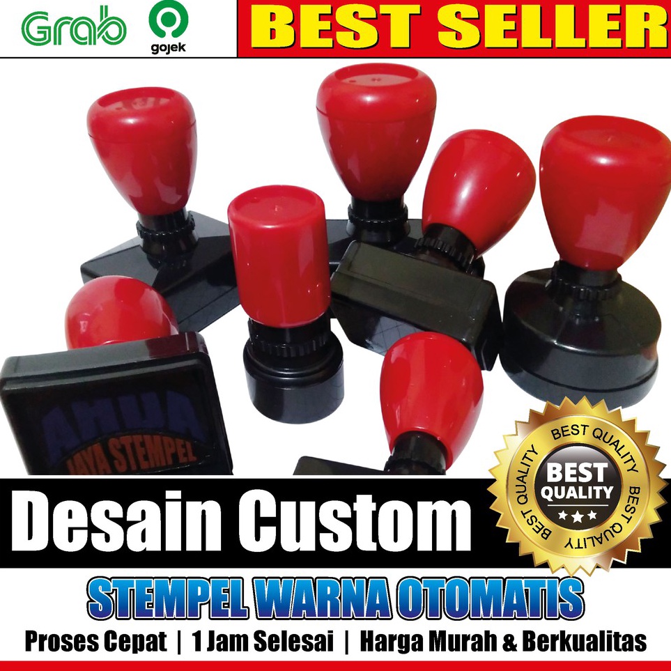 

Good Sale Stempel Otomatis Design Custom 1 warna