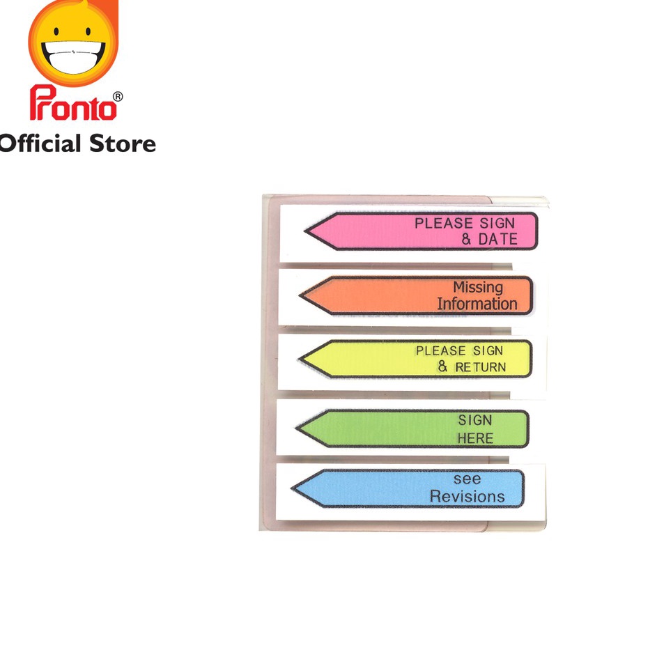 

Baru Berkualitas Pronto Sticknotes Film Arrow Printing 1 x 48 mm