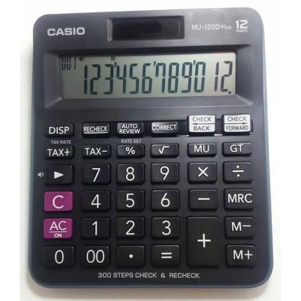 

Murah Terkini CASIO MJ12D Check Correct Kalkulator Originall Garansi Resmi