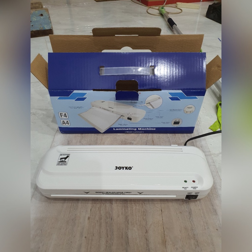 

Mesin laminating joyko LM5 LM 5 F4 folio laminasi ktp a4 panas hot portable portabel ART D6T6