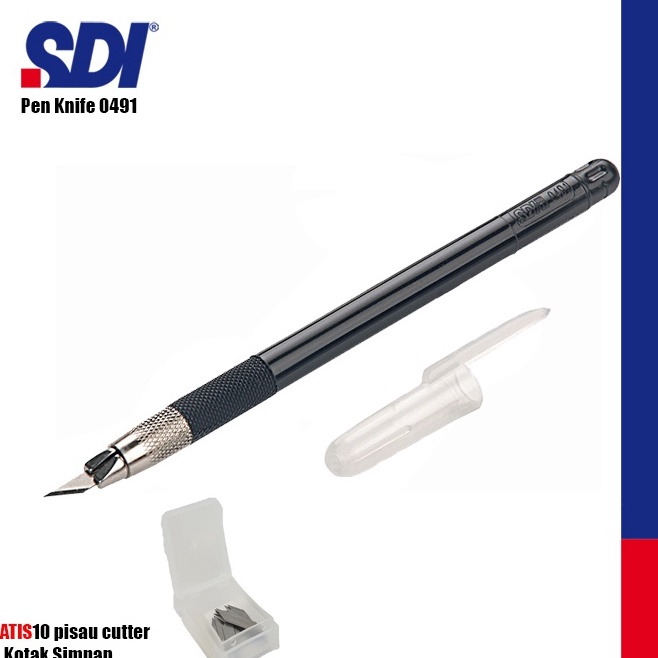 

Paket Istimewa SDI Pen Knife Pen Cutter 491