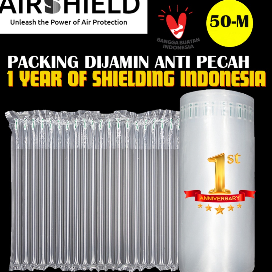 

Garansi Belanja Inflatable Air Bubble Cushion Wrap AirShield 5m Tinggi Super Tebal