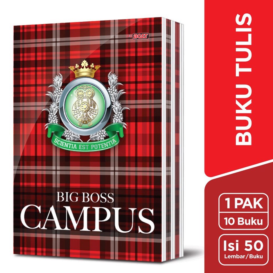 

KODE U93U BigBoss Campus Buku Tulis 5 Lembar BBO EB 5 CAM