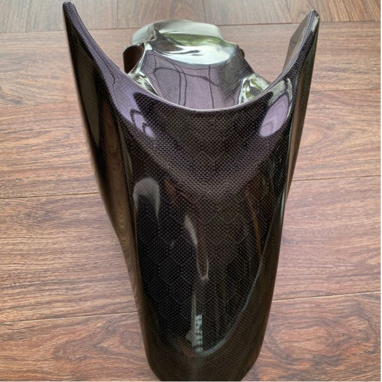 Spakbor depan pcx 150 motif hexagon carbon kevlar asli