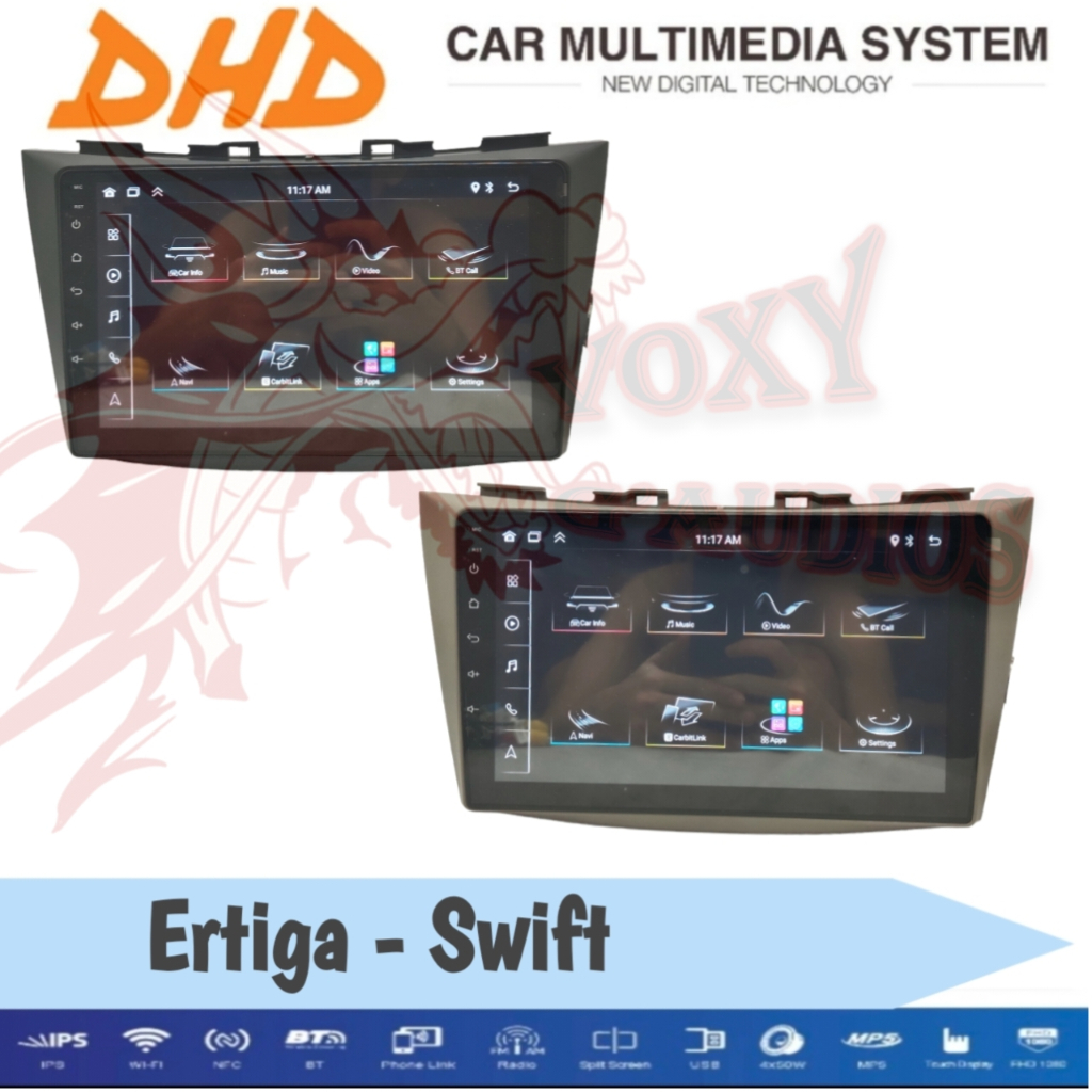 Head Unit Android Dhd OEM Ertiga Lama - Swift 9 inch