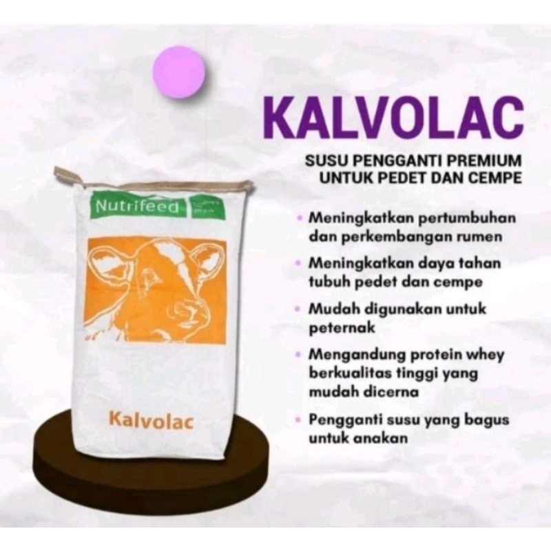 

susu kalvolac 1kg pengganti susu indukan sapi & kambing