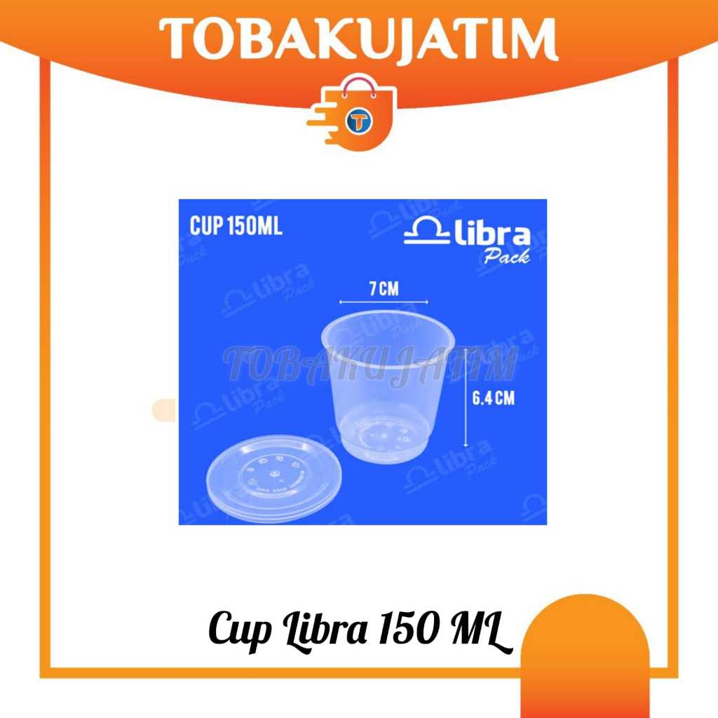 THINWALL CUP OTG 150 ML / CUP PUDING 150 ML ISI 25 PCS