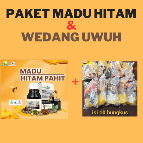 

Paket Madu Hitam Agarillus Dan Wedang Uwuh Herbal Stamina dan Diabetes