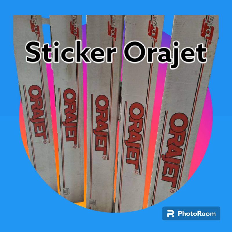 

Sticker Orajet White Glosy Uk 1.26m x 50m