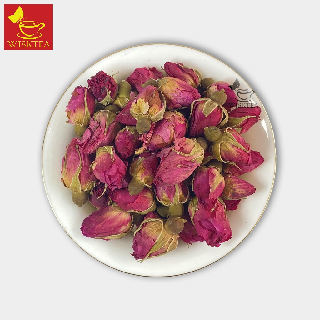 

Red Rose Buds Tea 50gr / Premium Tea / Flowers Tea / Botanicals / Herbal Tea / by WiskTea