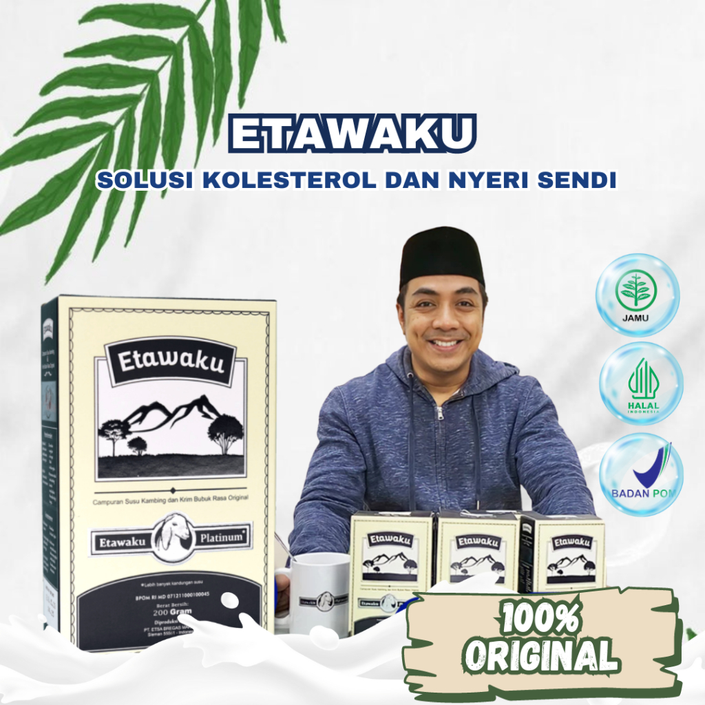 

SUSU ETAWAKU PLATINUM KAYA KALSIUM RENDAH KOLESTEROL DAN RENDAH LEMAK - Solusi masalah pernafasan dan nyeri sendi banjarmasin ORIGINAL 100% enak tidak prengus distributor resmi