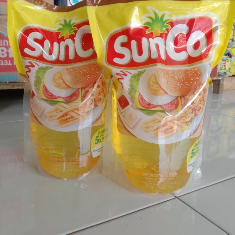 

( KEDIRI )SUNCO MINYAK GORENG 2L /MINYAK GORENG SUNCO 2L