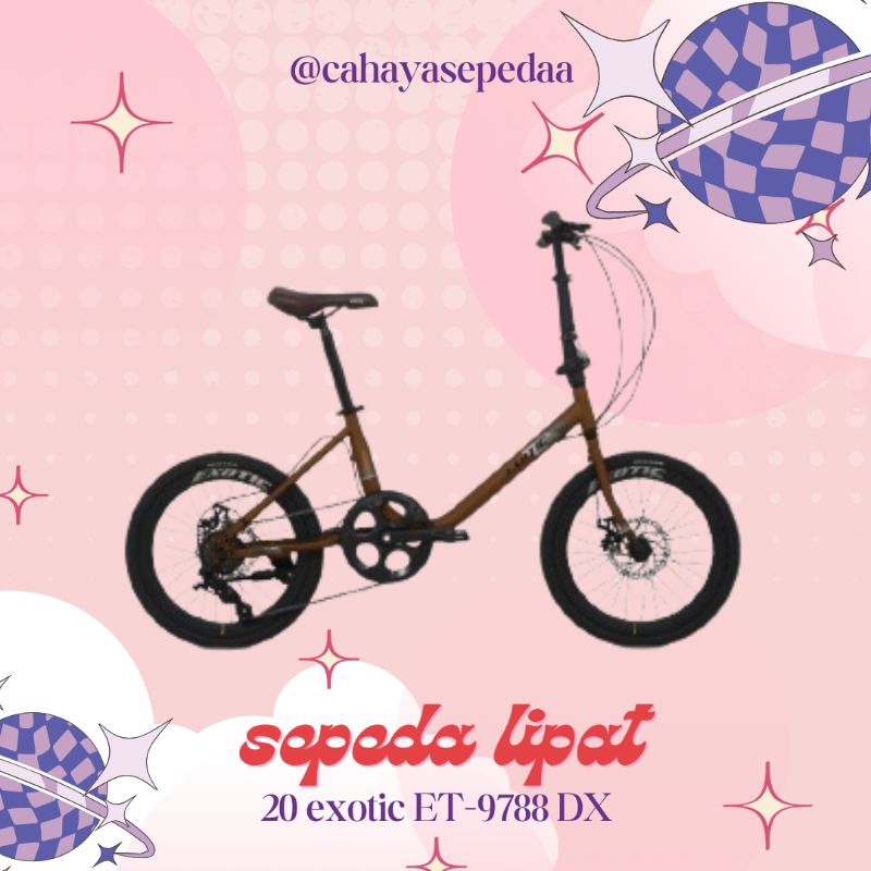 SEPEDA LIPAT 20 EXOTIC ET- 9788DX