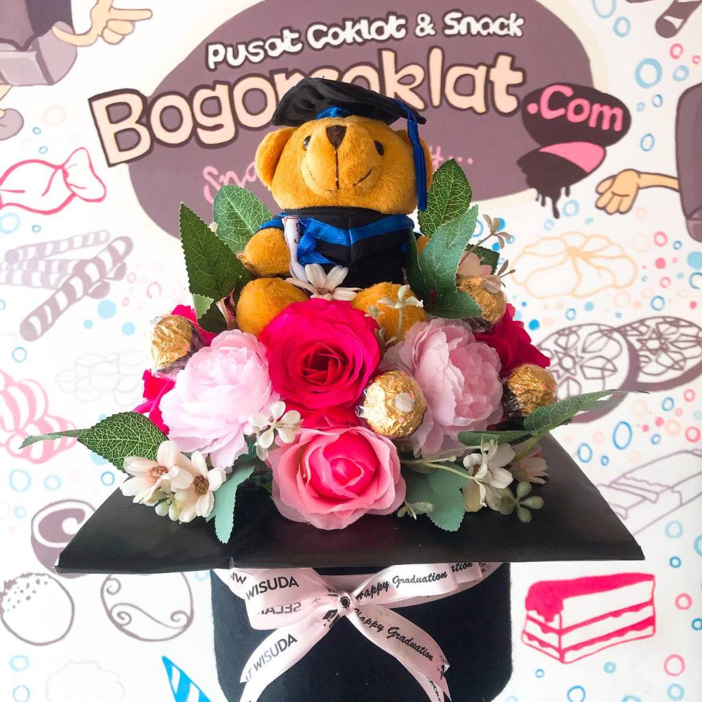 

Hampers Teddy Flower Graduation