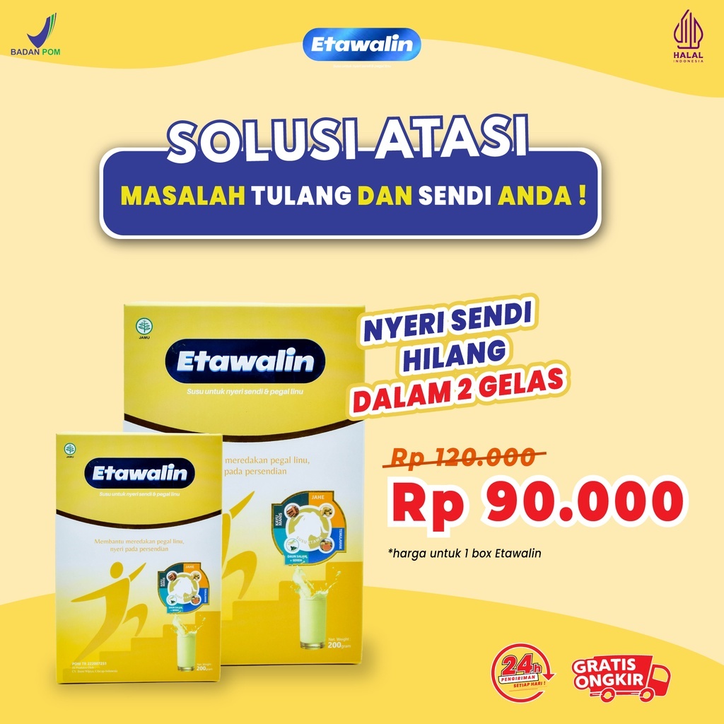 

ETAWALIN SUSU KAMBING SOLUSI ASAM URAT DAN NYERI SENDI