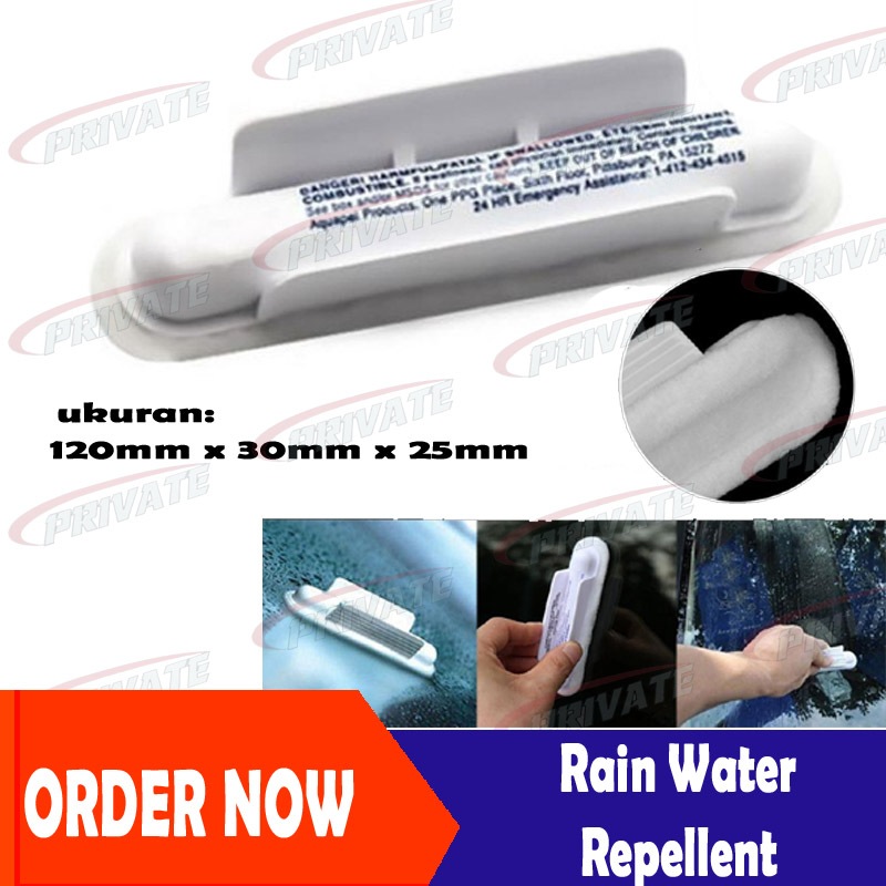 Anti Air Hujan Embun Efek Daun Talas Kaca Depan Mobil AIR HUJAN EMBUN FOG RAIN water REPELLENT KACA 
