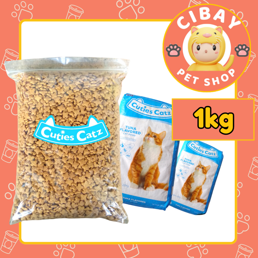 makanan kucing cuties catz 1kg