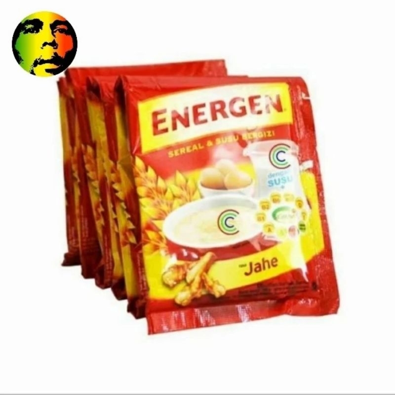 

Energen sereal sachet isi 5 jahe susu