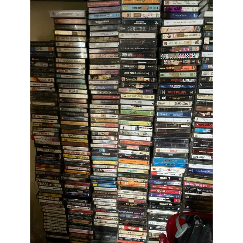 KASET PITA / KASET TAPE RANDOM / KASET TAPE KOMPLIKASI (CAMPURAN) / KASET JADUL