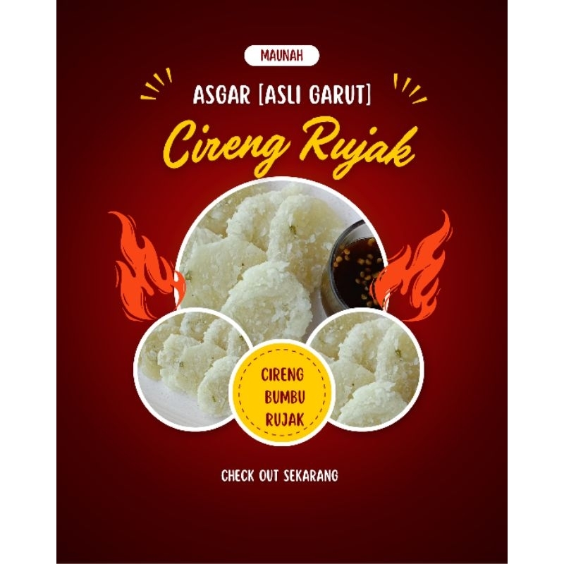 

Cireng Bumbu Rujak ASGAR