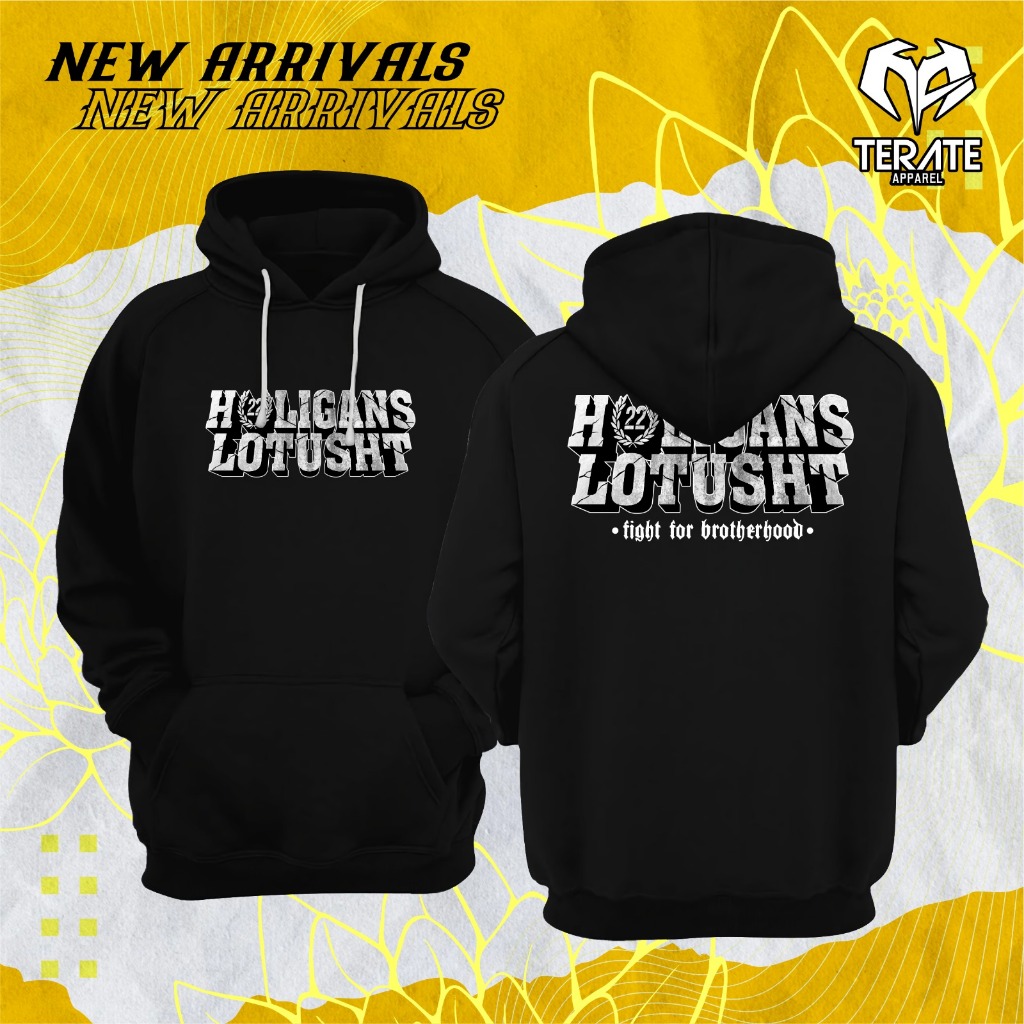 HOODIE SWEATER HOLIGANS LOTUSH HOODIE SWEATER TERATE