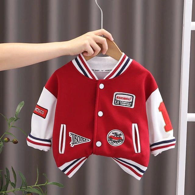 Jaket Anak Varsity Baseball Kancing Hoodie Anak Tanpa Topi SAN FRANCISCO Baju Anak Cewek Cowok Atasa