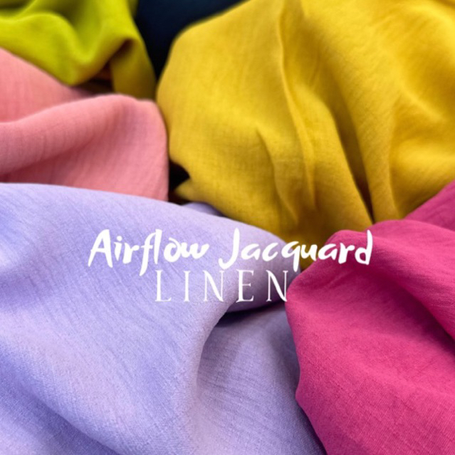 AIRFLOW JACQUARD LINEN