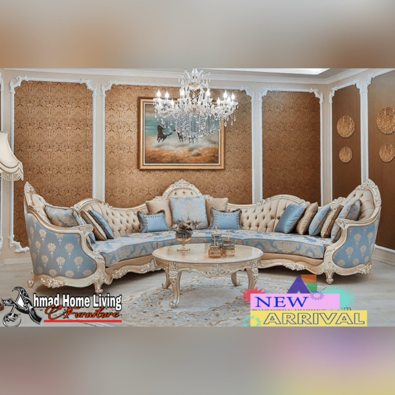 SOFA TAMU PREMIUM SOFA UKIR MODERN SOFA TAMU MEWAH