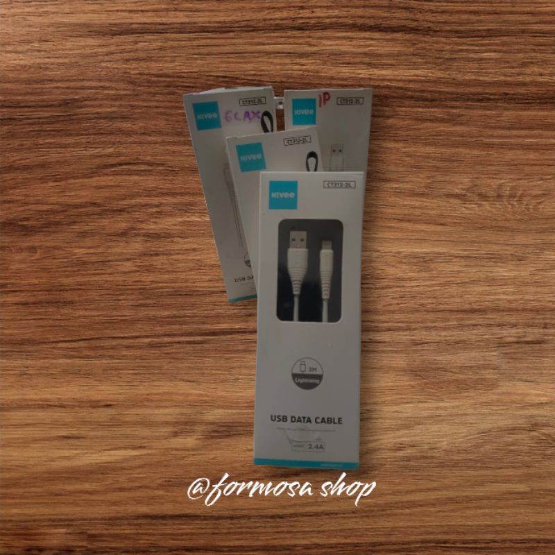 Kabel KIVEE Data Charging CT312-2L lighting 2M