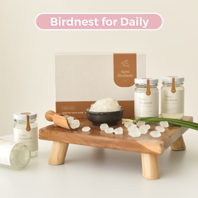 

Neve Birdnest - Daily Fit - Minuman Sarang Walet (35% Birdnest) Box 6