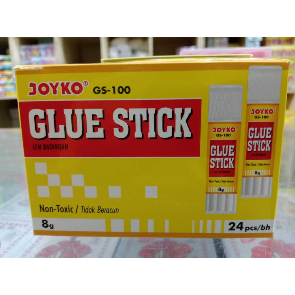 

Glue Stick / Lem Stick JOYKO GS - 100 (8gr) 1pack - 24pcs