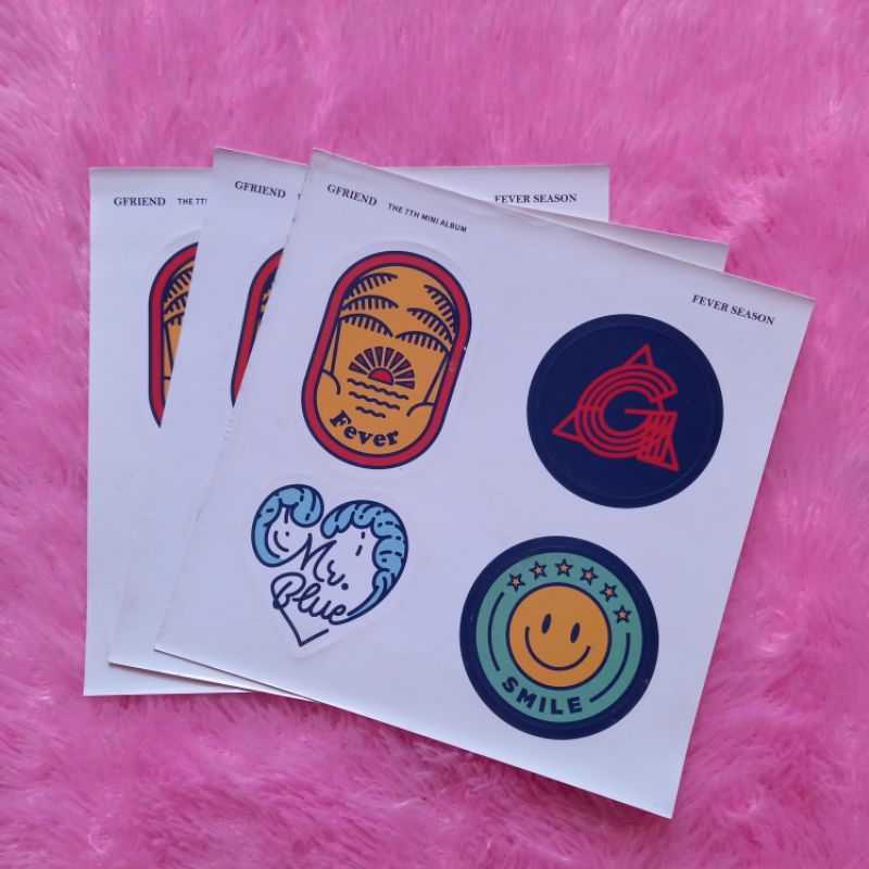 OBRAL❗️READY STOCK✨️ STICKER / STIKER OFFICIAL ALBUM GFRIEND FEVER