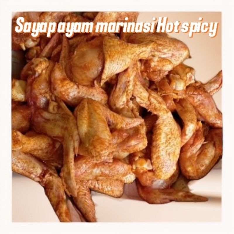 

Sayap ayam marinasi isi 10