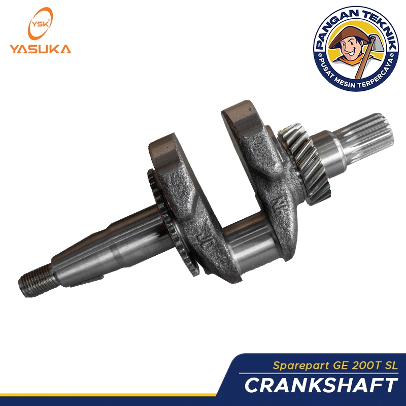 CRANK SHAFT GX 200T SL YASUKA GEPENG
