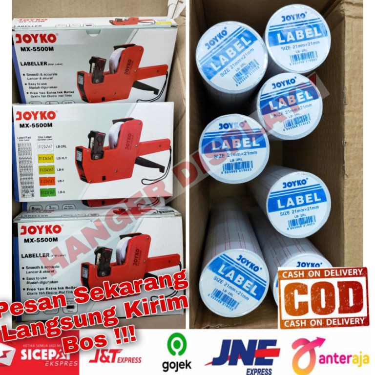 

KODE B6G2 Alat Mesin Label Harga Price Labeller Joyko MX55 1 Baris 8 Digit Mesin Label Harga expired COD