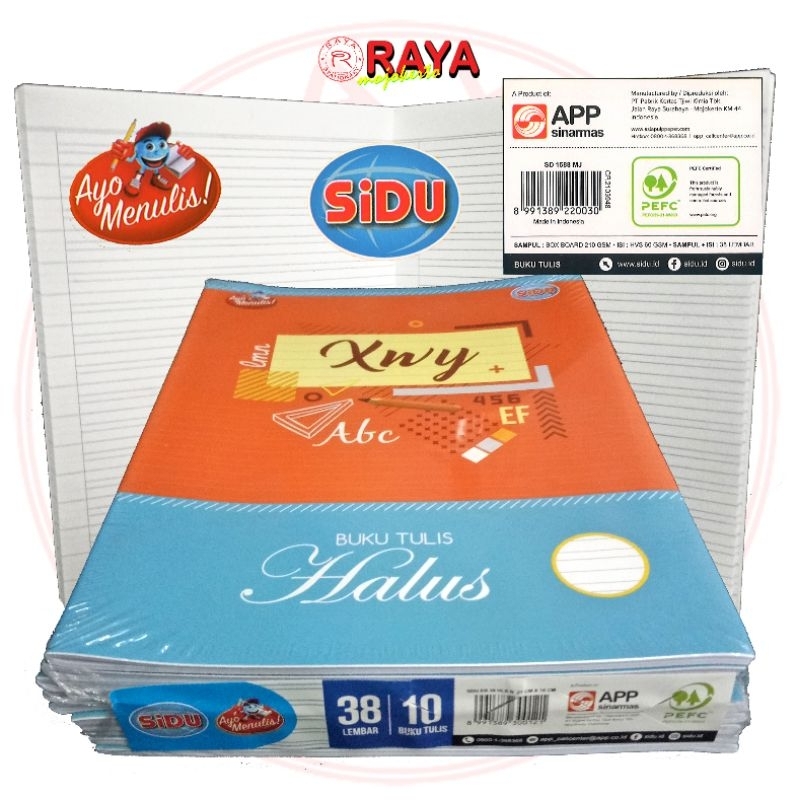 

Buku Tulis Halus SD38HLS SIDU